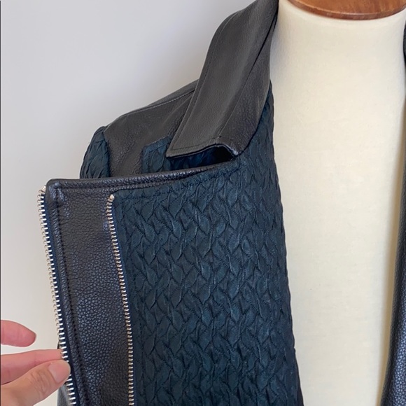 Helmut Lang Peak Cropped Biker Jacket - Picture 3 of 8